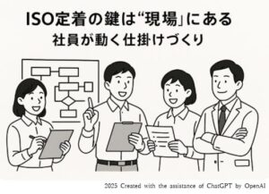 ISO定着の鍵は“現場”にある｜社員が動く仕掛けづくり