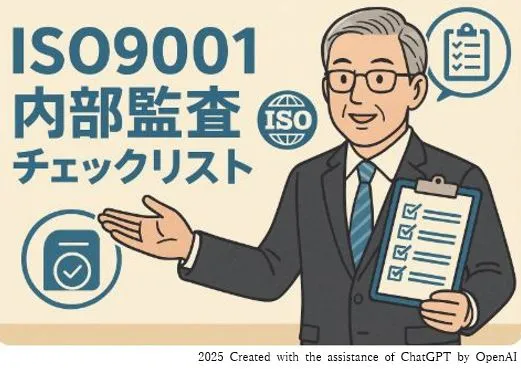 中小企業でもすぐに使える！ISO9001 内部監査チェックリストの作り方と活用法