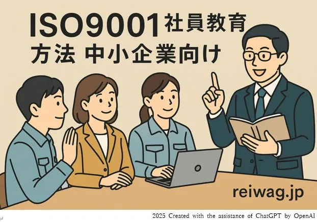 ISO9001の社員教育、どう進める？中小企業でも無理なくできる方法とプロの支援活用術