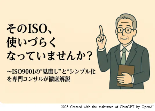 そのISO、使いづらくなっていませんか？