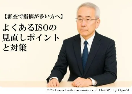 【審査で指摘が多い方へ】よくあるISOの見直しポイントと対策