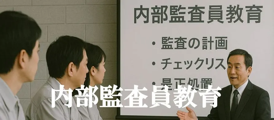 効果的な内部監査員教育を検討しておられる方<br />
