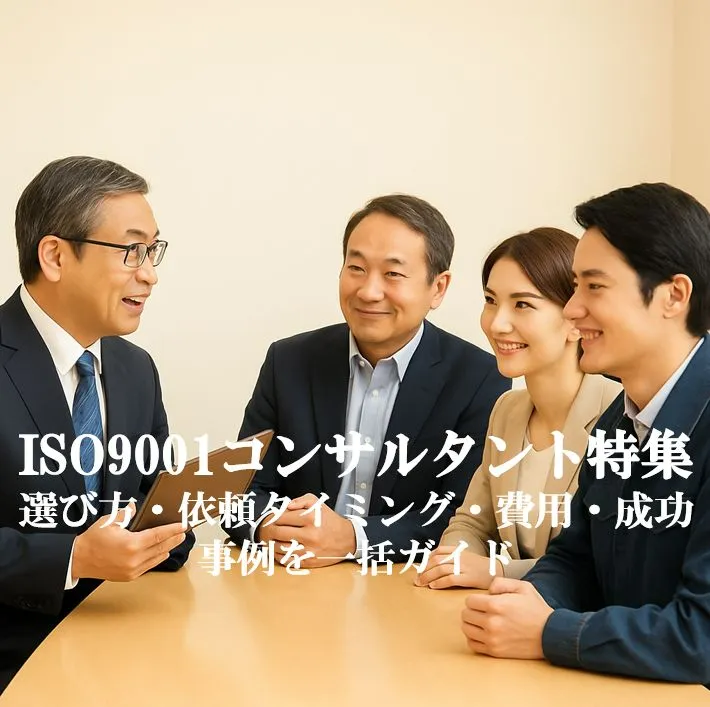 ISO9001コンサルタント特集｜選び方・依頼タイミング・費用・成功事例を一括ガイド