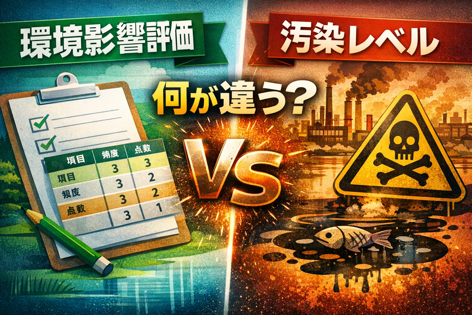 ISO14001:2026「汚染レベル」は環境影響評価と何が違うのか