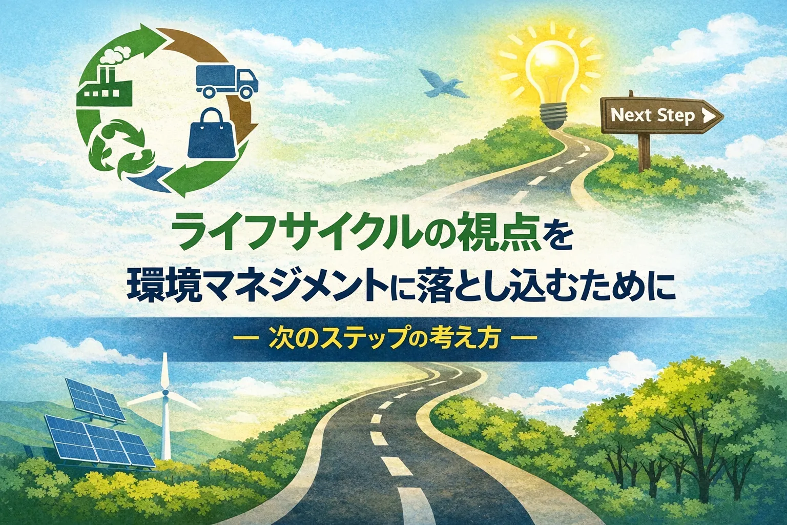 ISO14001:2026規格改訂|ライフサイクルの視点を環境マネジメントに落とし込むために