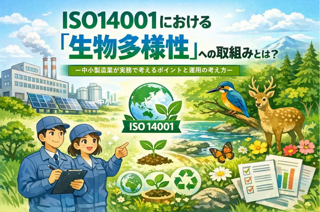 ISO14001における「生物多様性」への取組みとは？
