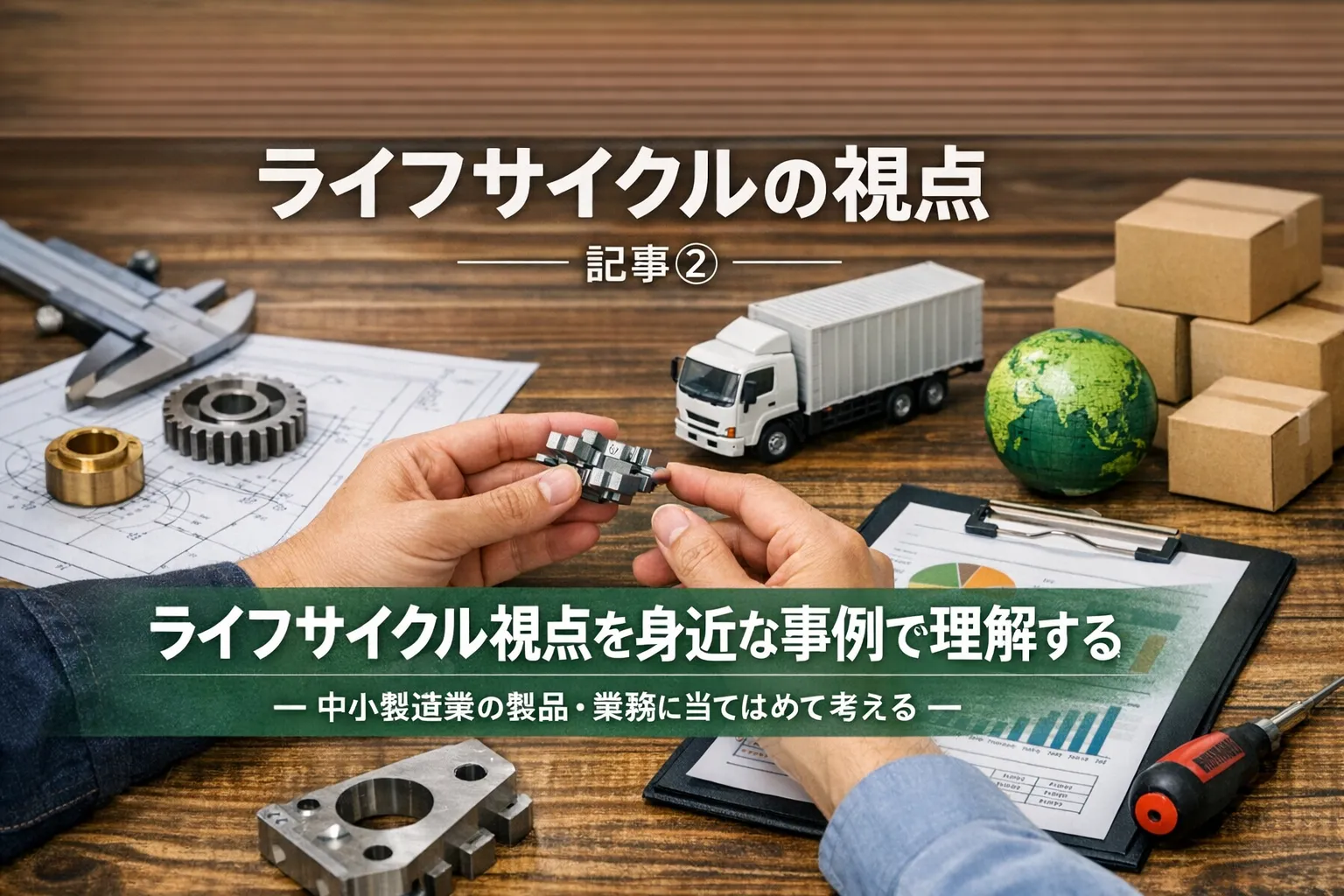 ISO14001:202改訂|ライフサイクルの視点を身近な事例で理解する