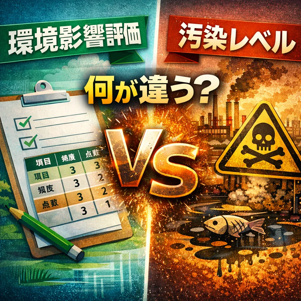 ISO14001:2026「汚染レベル」は環境影響評価と何が違うのか