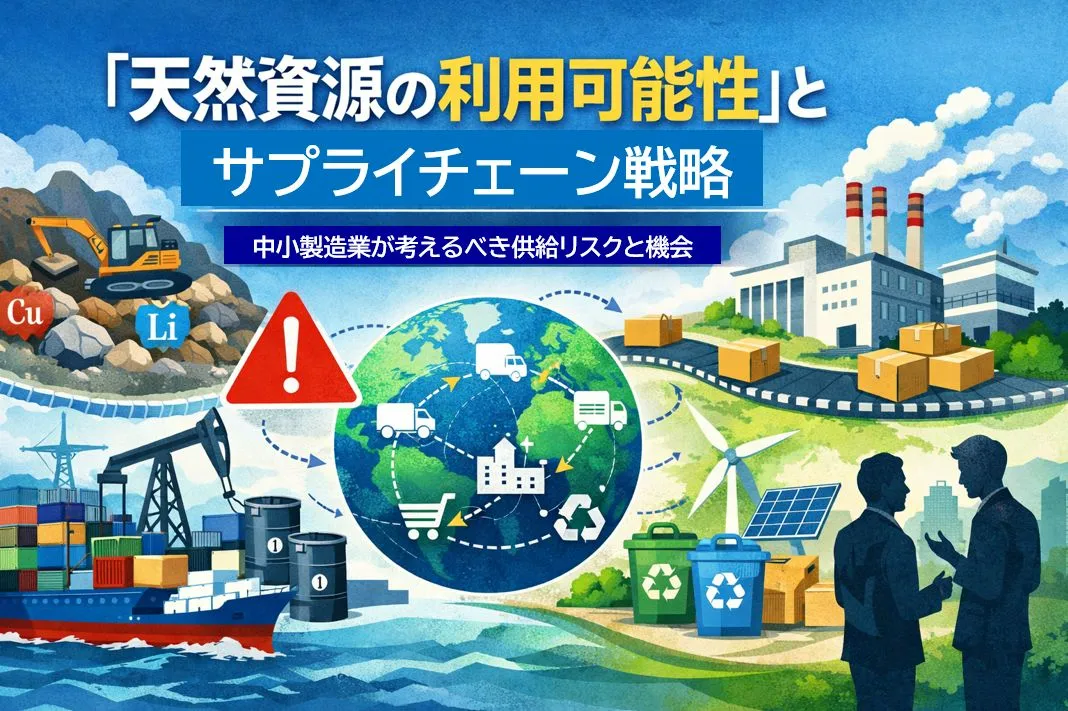 「天然資源の利用可能性」とサプライチェーン戦略